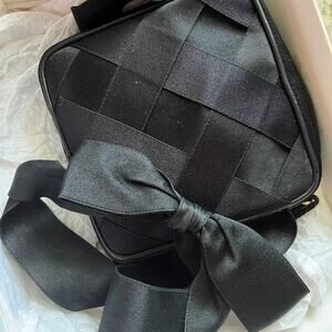 Authentic Chanel satin crossbody bag